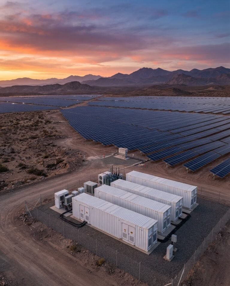 Suministro solar con baterías para la operación continua de Codelco